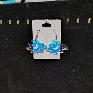 Colorful Cloud Earrings